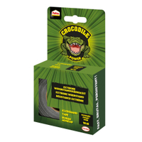 Pattex Crocodile Power Tape Gewebeklebeband PCTB1,  Bandgröße: 10 m x 26 mm,  schwarz