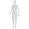 PE-Einwegschürzen,  weiß 05020-W-BL,  1 Packung = 50 Stück