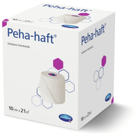 Peha-haft Fixierbinde 10 cm x 21 m gedehnt,  latexfrei 3000260,  1 Packung = 1 Binde