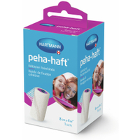 Peha-haft Fixierbinde,  8 cm x 4 m,  selbsthaftend,  latexfrei 9280040,  1 Karton = 20 Packungen à 1 Stück