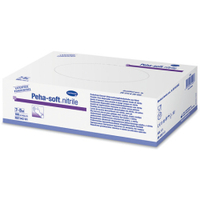 Peha-soft nitrile powderfree Einmalhandschuhe,  Nitril ungepudert 9421893,  1 Packung = 100 Stück,  Größe XS,  extra klein