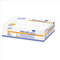 Peha-soft syntex powderfree Einmalhandschuhe,  Vinyl,  puderfrei 9421651,  Größe S,  klein