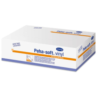 Peha-soft vinyl powderfree,  Einmalhandschuhe,  Vinyl,  ungepudert 9421728,  1 Packung = 100 Stück,  Größe L,  groß