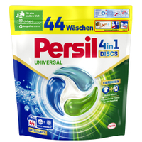 Persil Universal 4in1 Discs Waschmittel Tabs PDU44,  1 Beutel = 44 Waschpods à 17g
