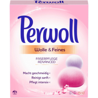 Perwoll Wolle & Feines Faserpflege Advanced Waschpulver P6WP,  330 g - Packung für ca. 6 Waschladungen