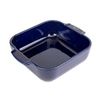 Peugeot Auflaufform APPOLIA Keramik quadratisch,  21 x 21 x 5, 4 cm 60237,  Farbe: blau