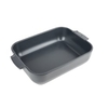 Peugeot Auflaufform APPOLIA Keramik rechteck,  32 x 21, 5 x 7, 5 cm 60060,  Farbe: schiefergrau