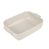 Peugeot Auflaufform APPOLIA Keramik rechteckig,  25 x 17 x 6 cm 60084,  Farbe: ecru