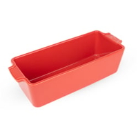 Peugeot Backform APPOLIA Keramik,  31 x 11 x 9 cm 60510,  Farbe: rot