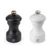Peugeot Pfeffer- und Salzmühle BISTRO Duo,  matt schwarz und weiß 2/24291,  1 Set = 1x Pfeffermühle und 1x Salzmühle