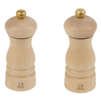 Peugeot Pfeffer- und Salzmühle CLERMONT Duo,  13 cm 2/27919,  1 Set,  Farbe: natur