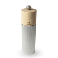 Peugeot Salzmühle LINE,  Aluminium und Natur 39912,  1 Salzmühle,  Höhe: 18 cm