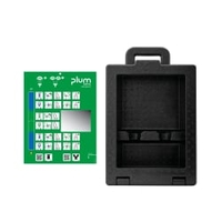 Plum Augendusche iBox mobile Notfallstation,  ohne Befüllung 4920,  1 Wandbox leer,  für 2 Augenspülflaschen