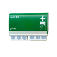 Plum QuickFix Detectable Wandspender 5503,  1 Spender - inkl. 2 x 45 detectable Pflastern