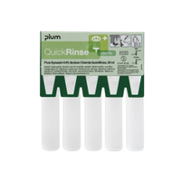 Plum QuickRinse Augenspüllösung,  steril 5160,  1 Box= 4 x 5 Augenspülampullen à 20 ml