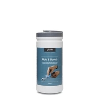Plum Rub & Scrub Reinigungstücher für den Einsatz ohne Wasser 5272,  1 Spenderdose = 75 Tücher,  Maße: 200 x 250 mm