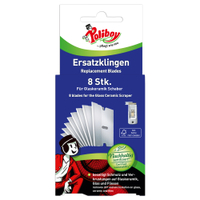 POLIBOY Ersatzklingen für Glaskeramik Schaber 9200101,  1 Packung = 8 Stück