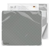 POLYCLEAN Mauspad 4in1 GripCleaner,  23 x 20 cm 14-GC-2320NQ,  Farbe: grau,  Crossgrey