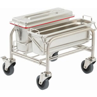 PPS Pfennig Pfennig Reinraum Systemwagen Clino CR mini EM-GMP1 3510170,  Maße: 43 x 53 x 43 cm
