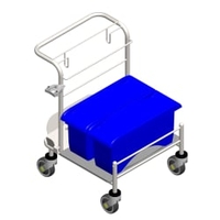 PPS Pfennig Reinraum Systemwagen Clino CR1 EM-CR 3514600,  Maße: 61 x 53 x 70 cm