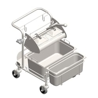PPS Pfennig Reinraum Systemwagen Clino CR1 FP-GMP 3514100 ,  Maße: 74 x 53 x 70 cm