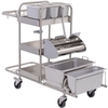 PPS Pfennig Reinraum Systemwagen Clino CR5 FP-GMP 3570000,  Arbeitsmaß: 146 x 52 x 101,  Ruhemaß: 85 x 52 x 130 cm