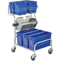 PPS Pfennig Reinraum Systemwagen Clino CR6 FP 3550100,  Maße: 80 x 54 x 102 cm
