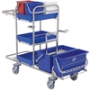PPS Pfennig Systemwagen Clino Profi C7 MF Reinraum Kl. 9 nach ISO 2097900,  Arbeitsmaß 131 x 58 x 107,  Ruhemaß 90 x 58 x 133 cm