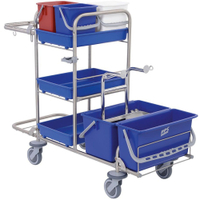 PPS Pfennig Systemwagen Clino Profi C7 MF Reinraum Kl. 9 nach ISO 2097900,  Arbeitsmaß 131 x 58 x 107,  Ruhemaß 90 x 58 x 133 cm