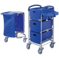 PPS Pfennig Systemwagen Clino STEC20 Reinraum Kl. 9 nach ISO14644 3205000,  Maße: 117 x 62 x 115 cm