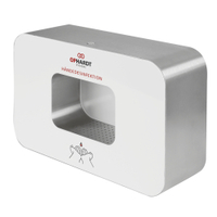 PRAESIDIO berührungsloser Händedesinfektionsmittelspender 1422021,  Für 1 Liter - Flaschen,  mit integrierter Auffangschale