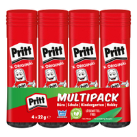 Pritt Klebestifte Multipack PK6MP,  1 Packung = 4 x 22 g