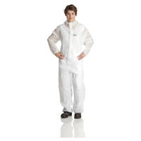 ProClean Schutzanzug,  Kapuze,  55 g / qm,  PSA Kategorie 1 PC-XL,  1 Karton = 100 Stück,  Größe XL