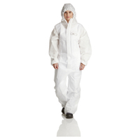 ProSafe 1 Schutzanzug,  Kapuze,  antistatisch,  weiß PS1-M,  1 Karton = 50 Stück,  Größe M,  PSA Kategorie 3