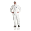 ProSafe 2 Einweg-Overall,  Kapuze,  antistatisch,  weiß PS2-4XL,  1 Karton = 50 Stück,  Größe 4XL,  PSA Kategorie 3