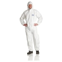 ProSafe 2 Einweg-Overall,  Kapuze,  antistatisch,  weiß PS2-5XL,  1 Stück,  Größe 5XL,  PSA Kategorie 3
