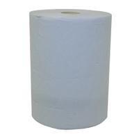Putzpapier aus Zellstoff/Altpapier,  38 x 36 cm,  2-lagig 1 Paket = 2 Rollen à 1000 Blatt