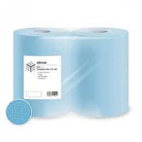 Putzpapierrolle,  36 x 36 cm,  3-lagig,  blau 1 Karton = 2 Rollen à 500 Blatt