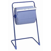 Putzrollen-Spender blau Maße: 470 x 800 x 440 mm