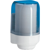 racon classic mini Box Spenderglocke,  MR-1 kompatibel 123 458,  1 Stück,  Farbe: weiß/ transparent