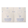 racon Papier-Toilettensitzabdeckung 124851-02,  1 Karton = 20 x 125 = 2500 Blatt