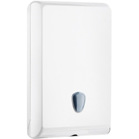 racon Papierhandtuchspender designo L Slim 122 901,  1 Stück,  Farbe: weiß