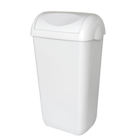 racon Schwingdeckeleimer trash,  23 Liter 121 430,  Farbe: weiß