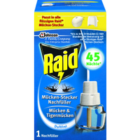 Raid Mücken-Stecker Original 667463,  1 Nachfüller (27 ml)