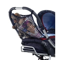 reer Einkaufsnetz Kinderwagen,  schwarz 74877,  Material: Polypropylen