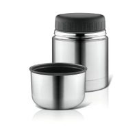 reer Warmhaltebox mit Becher,  Edelstahl 90430,  Fassungsvermögen: 350 ml