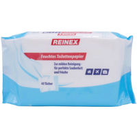 Reinex Feuchtes Toilettenpapier 1269,  1 Packung = 40 Stück