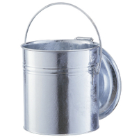 RENNER Mülleimer mit Scharnierdeckel 2017-00,  20 l,  Ø 280 mm,  Höhe: 340 mm