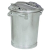 RENNER System-Mülleimer feuerverzinkt 2032-00,  35 l,  Höhe: 495 mm