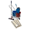 RMV Doppelfahrwagen verchromt Set 2 x 28 Liter,  inkl. Presse Maße (L x B x H): 70 x 42 x 84 cm